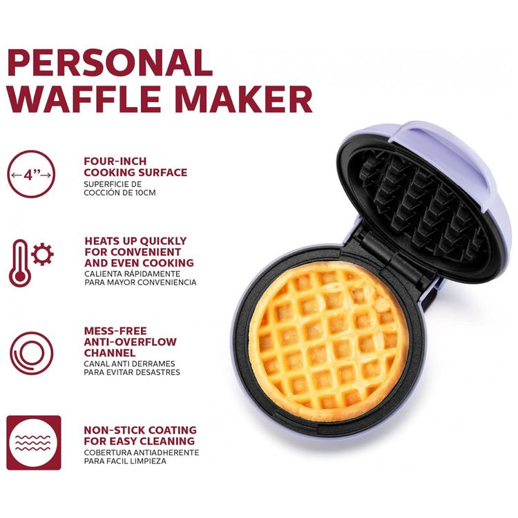 Mini-Maquina-de-Waffle-Antiaderente-110v-HOLSTEIN-foto-1