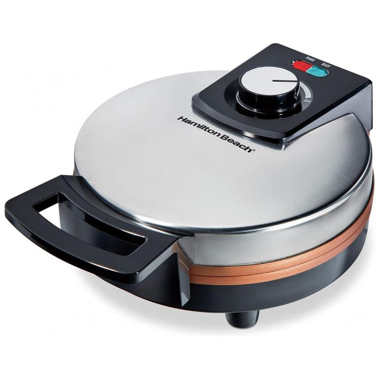 Maquina-de-Waflle-Antiaderente-com-Placas-de-Ceramica-e-foto-0