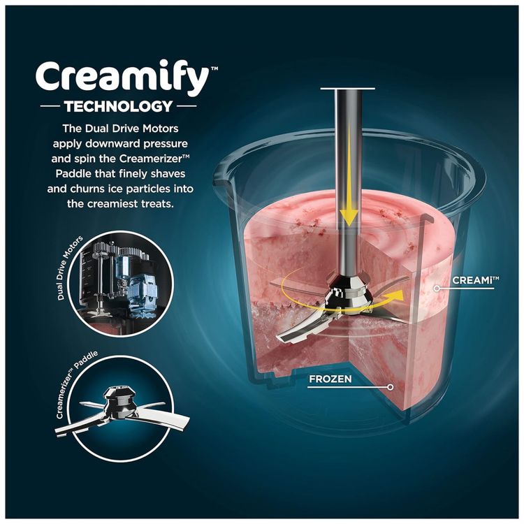 Ninja-NC301-CREAMi-Maquina-de-Sorvete-Automatica-473-mL-de-foto-1
