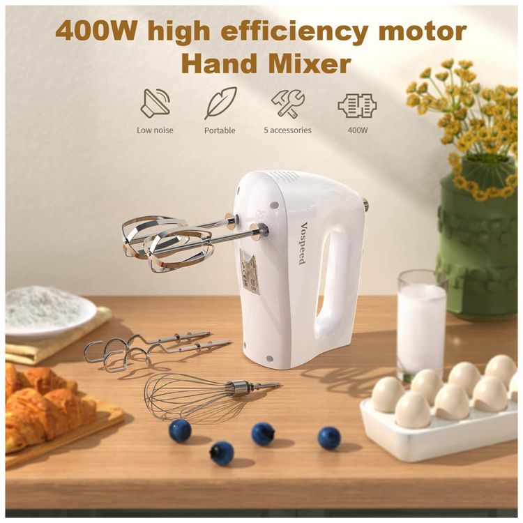 Batedeira-de-Mao-com-5-Velocidades-e-Acessorios-de-Aco-Inox-foto-1
