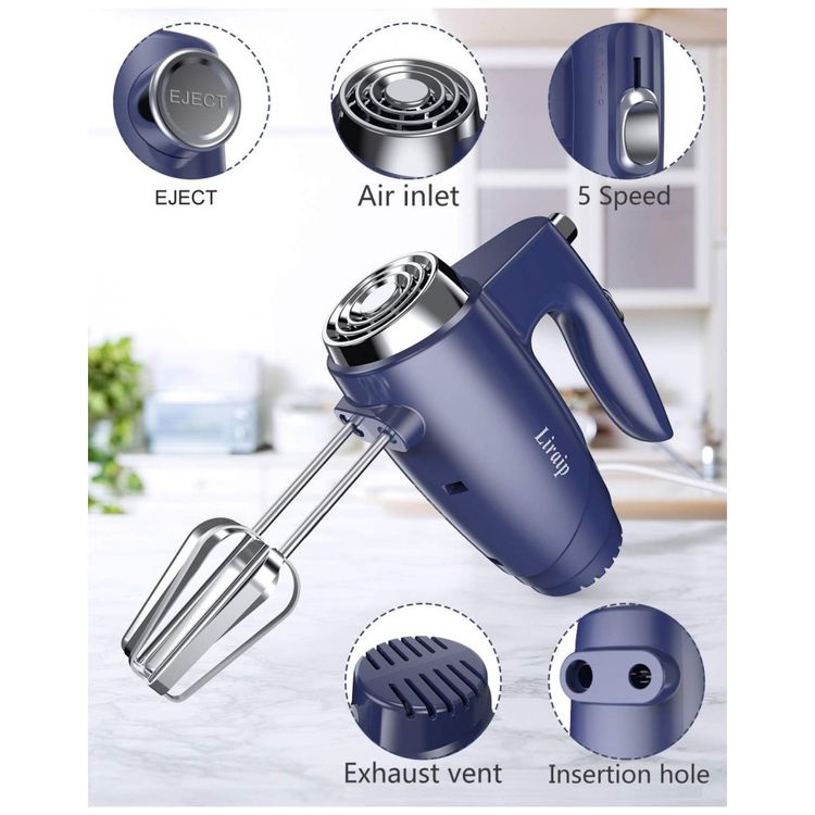 Batedeira-de-Mao-com-5-Velocidades-e-Acessorios-de-Aco-Inox-foto-1