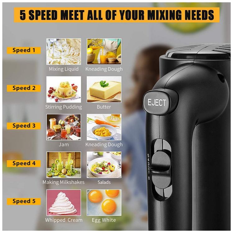 Batedeira-de-Mao-com-5-Velocidades-e-Acessorios-de-Aco-Inox-foto-1