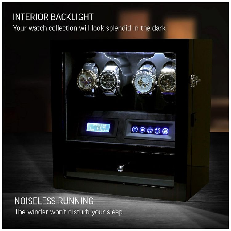 Caixa-Estojo-Rotativo-Automatico-para-Relogios-com-Luz-e-foto-2
