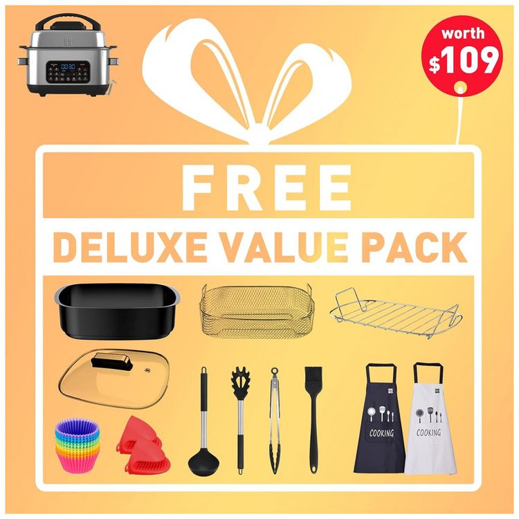 Panela-Eletrica-AirFryer-com-12-Funcoes-6L-de-Capacidade-e-foto-5