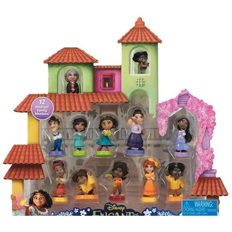 Encanto-Mi-Familia-Conjunto-de-12-Miniaturas-DISNEY-Marrom-foto-0