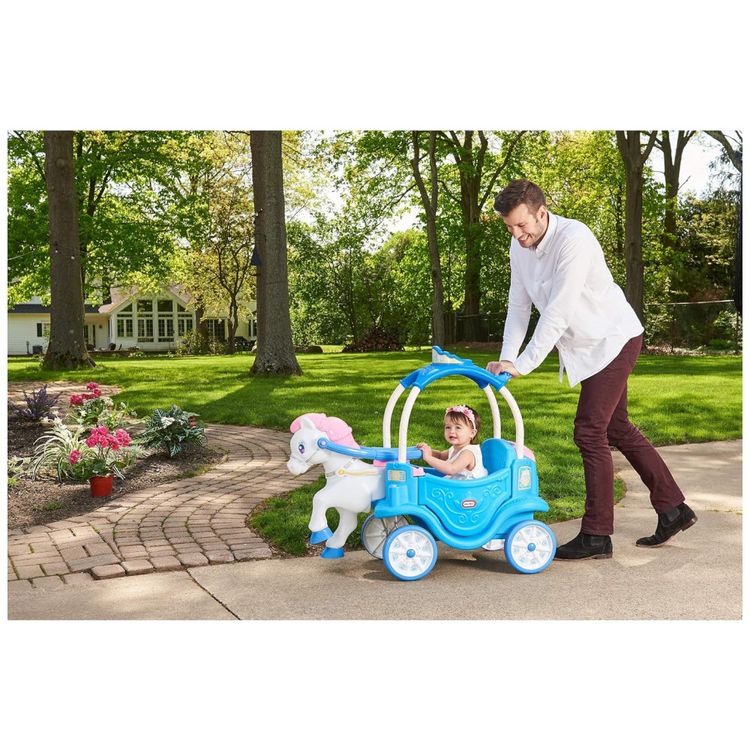Carrinho-de-Passeio-Infantil-Carruagem-da-Princesa-para-foto-4