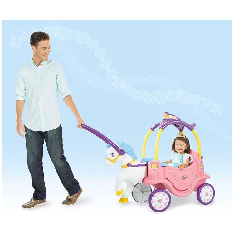 Carrinho-de-Passeio-Infantil-Carruagem-da-Princesa-para-foto-2