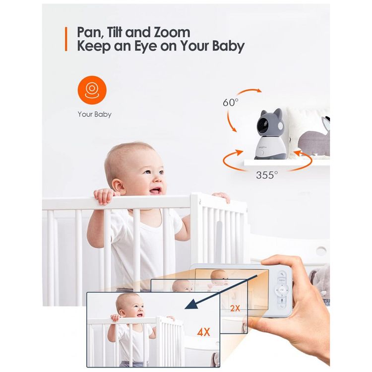 Baba-Eletronica-Monitor-com-Camera-HD-1080p-e-Visao-Noturna-foto-2