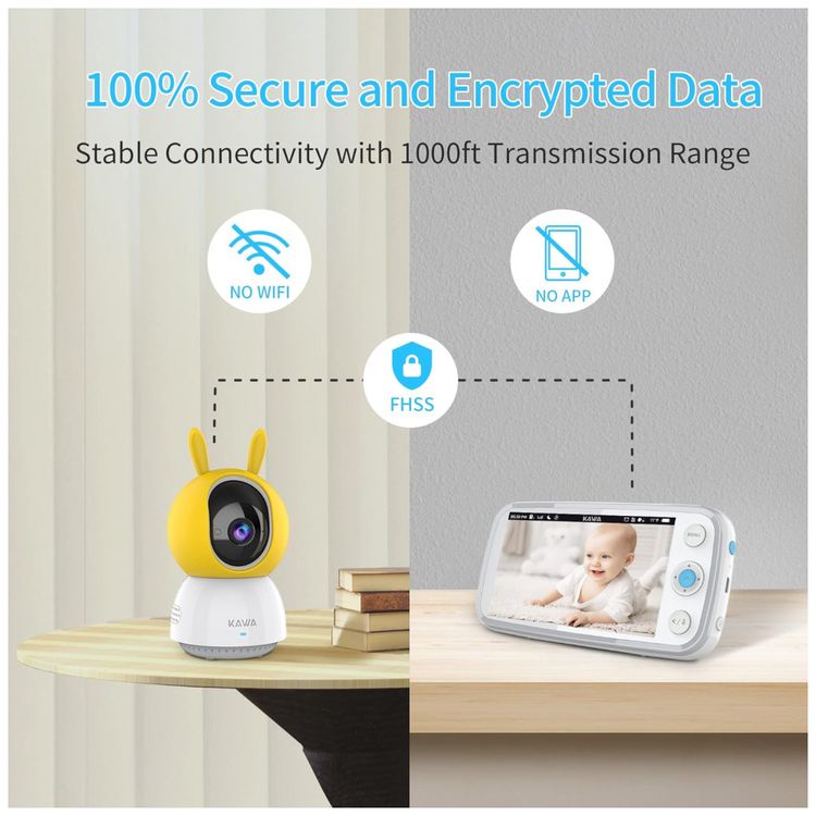 Baba-Eletronica-Monitor-com-Camera-de-12cm-HD-720p-e-Alcance-foto-2
