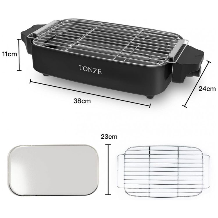 TONZ-HB-400-Churrasqueira-Eletrica-Portatil-serve-5-Porcoes-foto-4