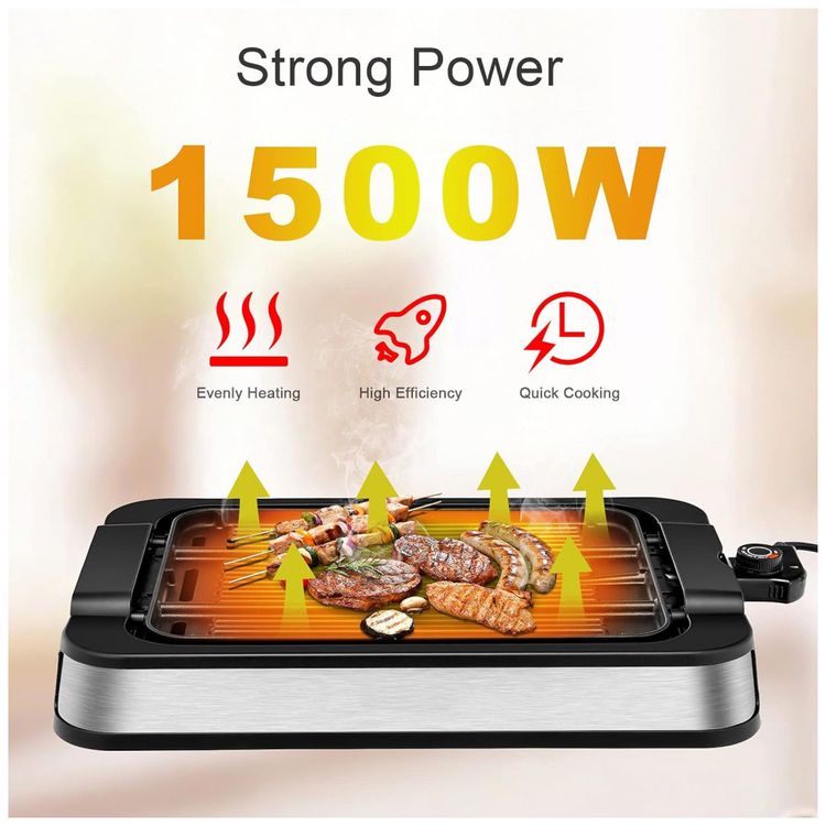 Churrasqueira-Eletrica-Portatil-serve-5-Porcoes-1500W-foto-2