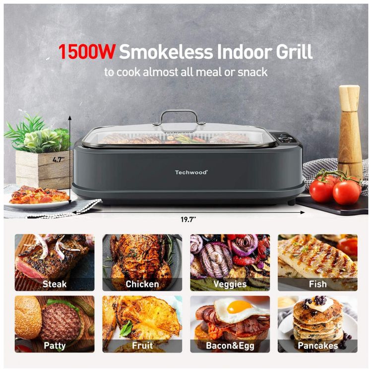 Techwood-Churrasqueira-Eletrica-Portatil-serve-4-Porcoes-com-foto-4