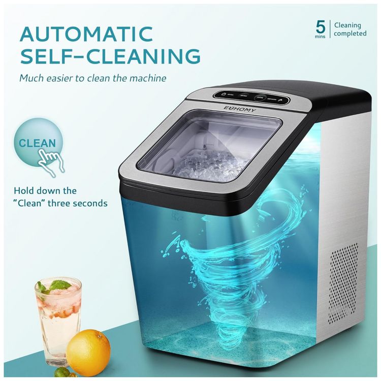 Maquina-de-Gelo-Automatica-Capacidade-2.7L-Aco-Inoxidavel-foto-4