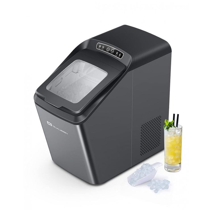 Maquina-de-Gelo-Automatica-Aco-Inoxidavel-com-Painel-de-foto-0