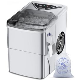 Maquina-de-Gelo-Automatica-Capacidade-2L-Aco-Inoxidavel-com-foto-0