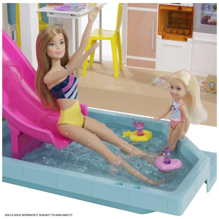 Casa-de-Bonecas-com-75-Acessorios-3-Andares-Piscina-e-foto-2