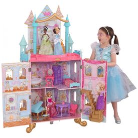 Casa-de-Bonecas-Princesas-com-20-Acessorios-Sons-e-Pista-de-foto-0