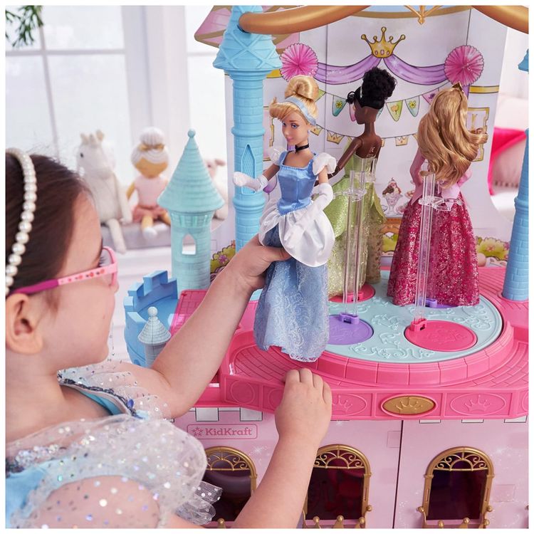 Casa-de-Bonecas-Princesas-com-20-Acessorios-Sons-e-Pista-de-foto-3