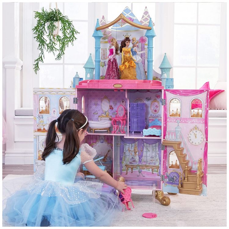 Casa-de-Bonecas-Princesas-com-20-Acessorios-Sons-e-Pista-de-foto-4