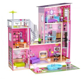 Casa-de-Bonecas-com-36-Acessorios-Luzes-e-Sons-para-foto-0