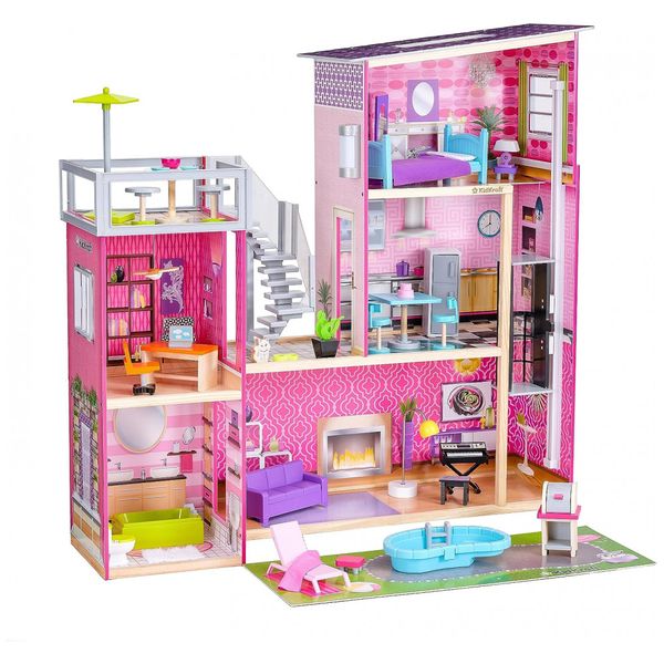 Casa-de-Bonecas-com-36-Acessorios-Luzes-e-Sons-para-foto-0