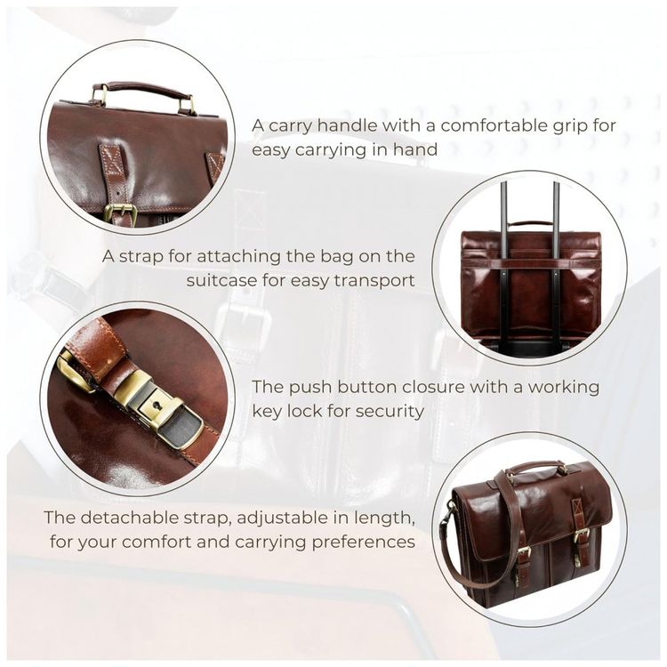 Time-Resistance-Bolsa-Maleta-de-Couro-Masculina-para-Laptop-foto-5