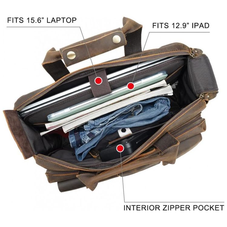 Bolsa-Maleta-de-Couro-Masculina-para-Laptop-TIDING-Marrom-foto-2