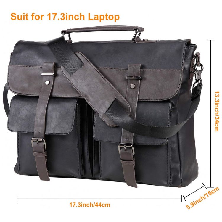 Bolsa-Maleta-de-Couro-Sintetico-Masculina-para-Laptop-foto-1