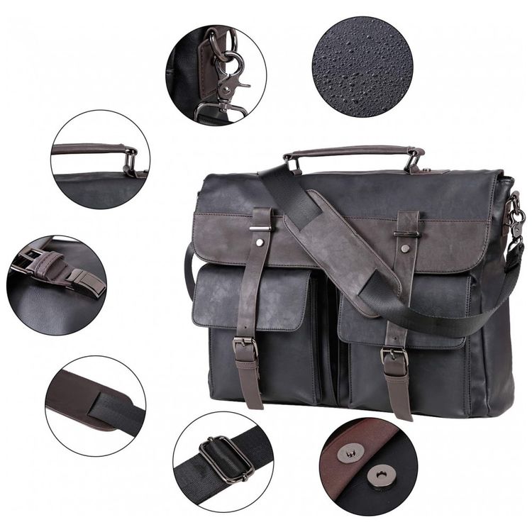 Bolsa-Maleta-de-Couro-Sintetico-Masculina-para-Laptop-foto-5