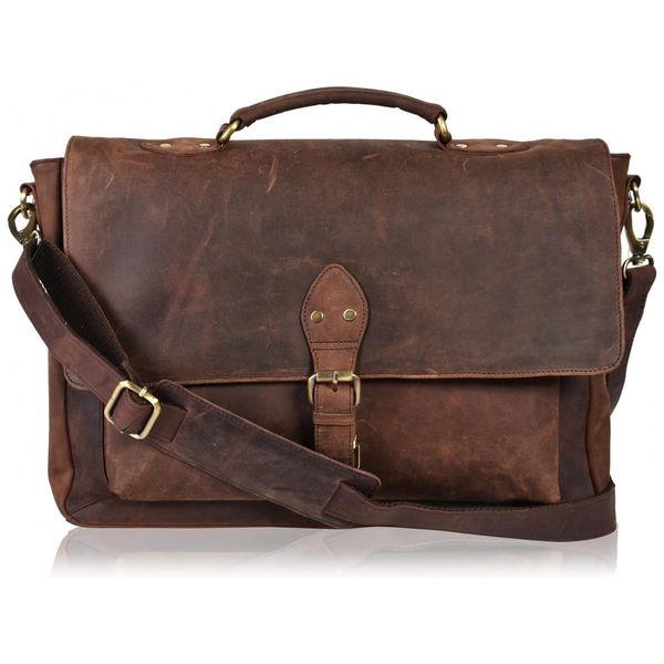 Leather-Bsa-Maleta-de-Couro-Masculina-para-LapTop-OAK-foto-0