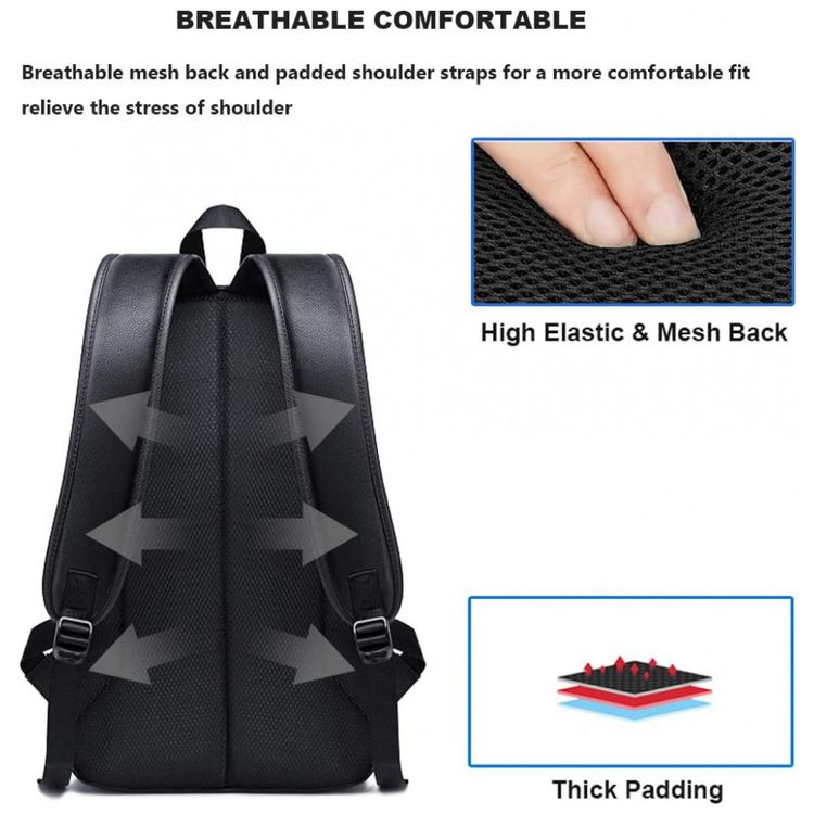 Mochila-Unissex-de-Couro-Sintetico-para-Laptop-DYJ-Preto-foto-4