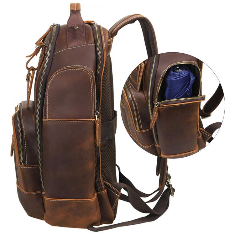 Mochila-Unissex-de-Couro-para-Laptop-LANNSYNE-LB125-Marrom-foto-5