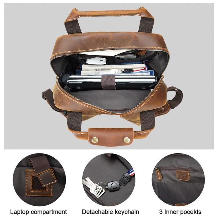 Mochila-Unissex-de-Couro-para-Laptop-TIDING-Marrom-foto-2