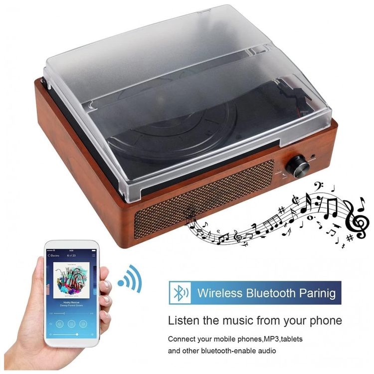 Vitrola-Toca-Discos-3-Velocidades-com-Bluetooth-110V-foto-1