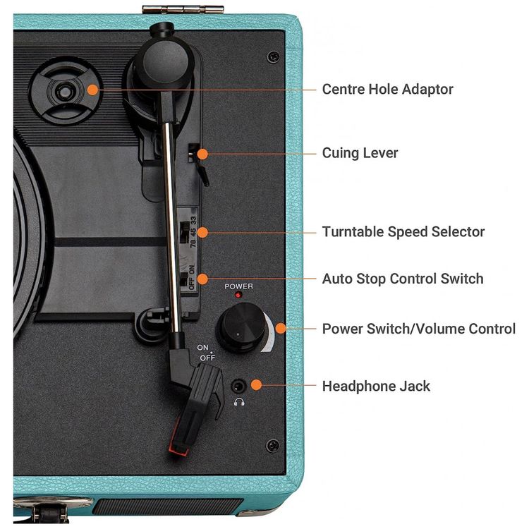 Vitrola-Toca-Discos-3-Velocidades-com-Bluetooth-110v-foto-1