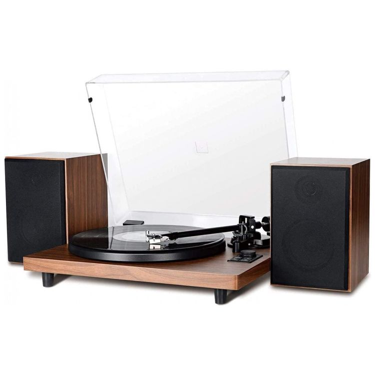 Vitrola-Toca-Discos-sem-Fio-com-Alto-Falantes-36W-Cartucho-foto-0