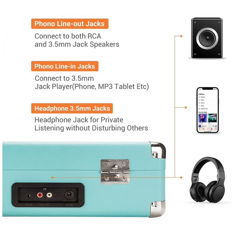 Vitrola-Toca-Discos-3-Velocidades-com-Bluetooth-110v-foto-3