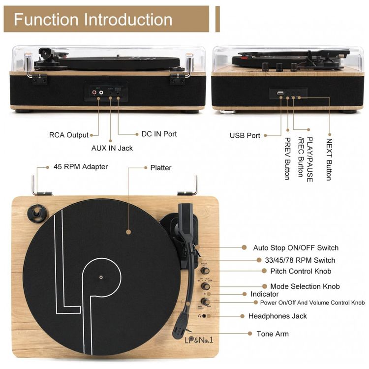 LPN-1-Vitrola-Toca-Discos-3-Velocidades-com-Bluetooth-foto-1