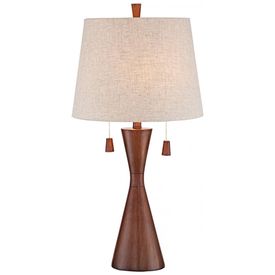 Luminaria-de-Mesa-Classica-em-Metal-e-Abajur-de-Tecido-360-foto-0