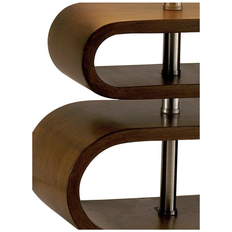 Luminaria-de-Mesa-Moderna-em-Metal-e-Abajur-de-Tecido-foto-2