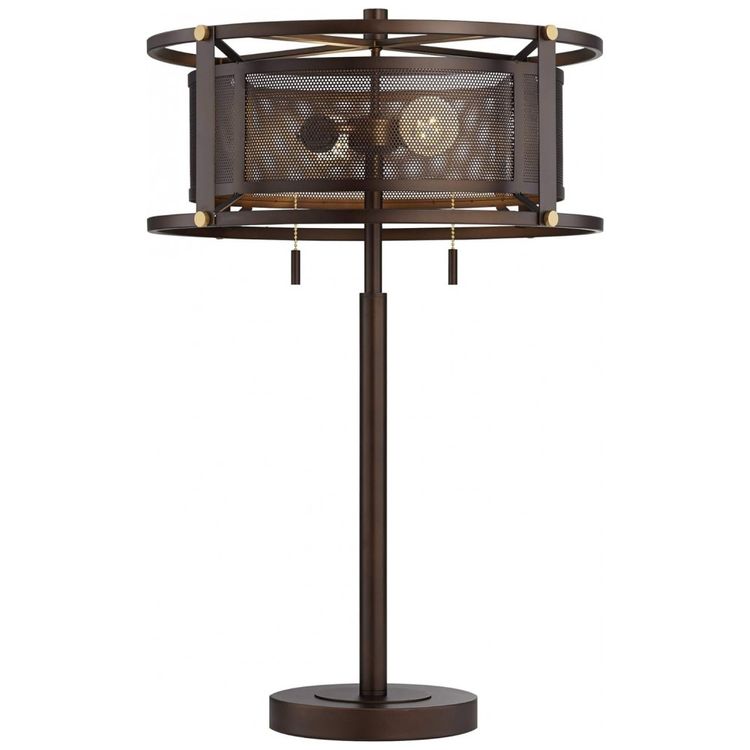 Luminaria-de-Mesa-Vintage-em-Metal-FRANKLIN-IRON-WORKS-foto-1
