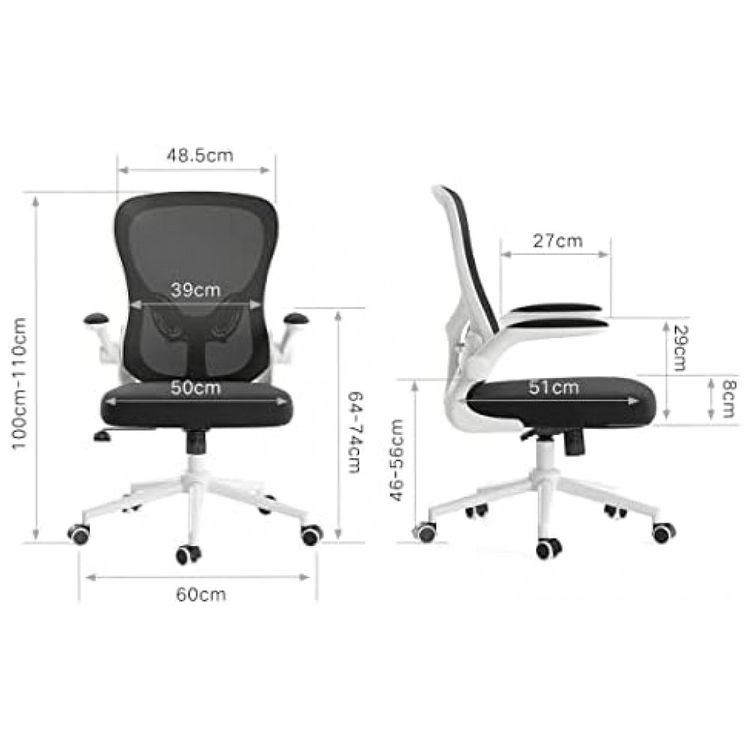 Cadeira-de-Escritorio-Ergonomica-Giratoria-e-Ajtavel-com-foto-1