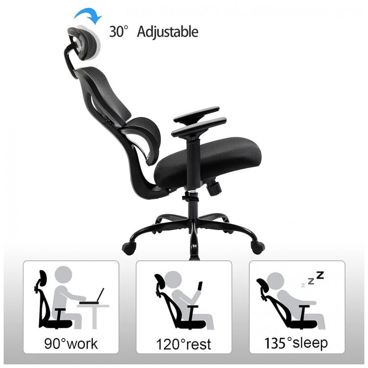 Cadeira-de-Escritorio-Ergonomica-Giratoria-e-Ajustavel-com-foto-2