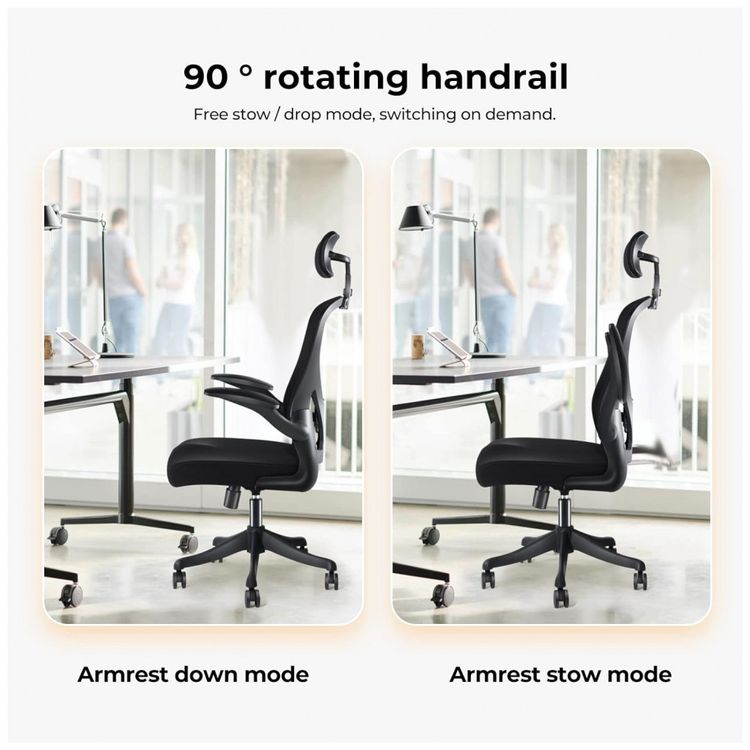 Cadeira-de-Escritorio-Ergonomica-Giratoria-e-Ajustavel-foto-3