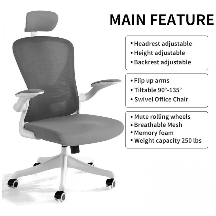 NOXXON-Cadeira-de-Escritorio-Ergonomica-Giratoria-e-foto-2