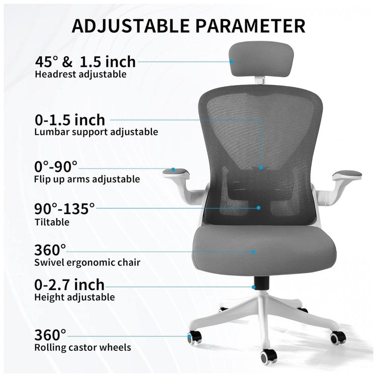 NOXXON-Cadeira-de-Escritorio-Ergonomica-Giratoria-e-foto-3