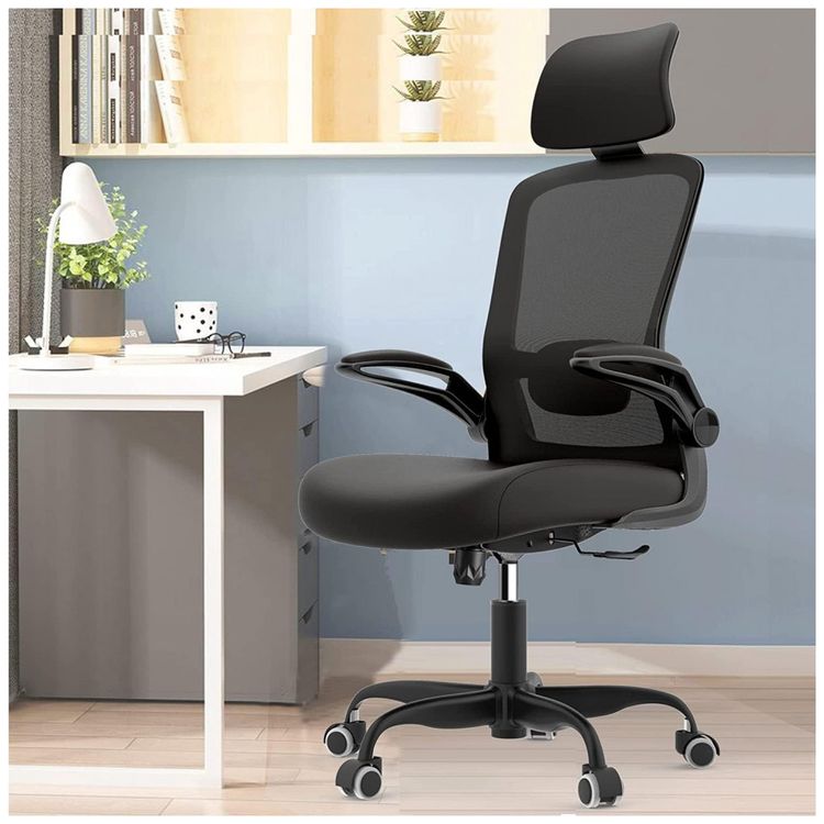 Cadeira-de-Escritorio-Ergonomica-Giratoria-e-Ajustavel-com-foto-0