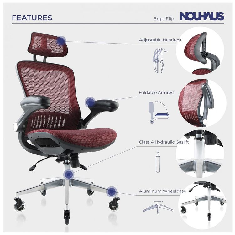 NOUHAUS-Cadeira-de-Escritorio-Ergonomica-Giratoria-e-foto-1
