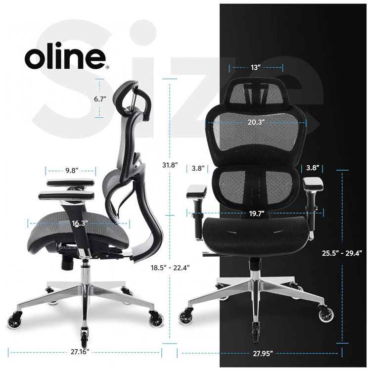 Cadeira-de-Escritorio-Ergonomica-Giratoria-e-Ajustavel-com-foto-1