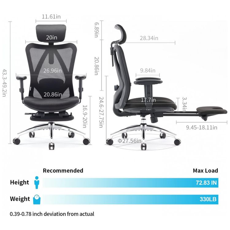 Cadeira-de-Escritorio-Ergonomica-Giratoria-e-Ajustavel-com-foto-1
